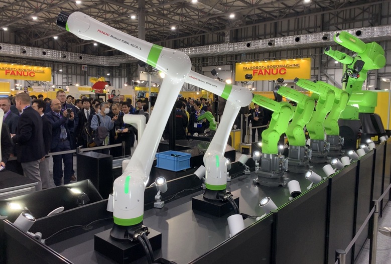 Debutto a iREX per il robot collaborativo CRX-10iA di FANUC Debutto a iREX per il robot collaborativo CRX-10iA di FANUC