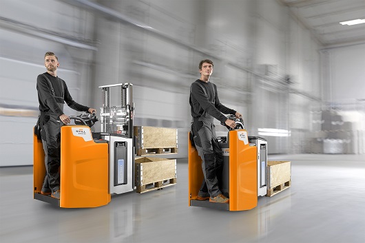 Compatti transpallet STILL, sicuri, efficienti e flessibili, a pedana fissa