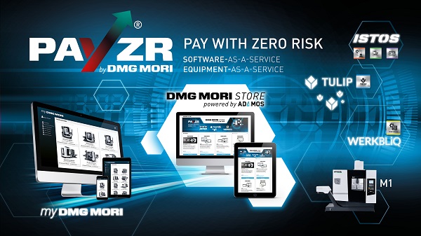 Un punto vendita digitale per software ed Equipment-as-a-Service: il DMG MORI Store Un punto vendita digitale per software ed Equipment-as-a-Service: il DMG MORI Store