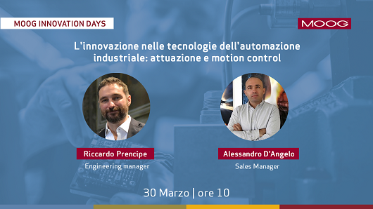 Moog è innovazione digitale, in diretta streaming