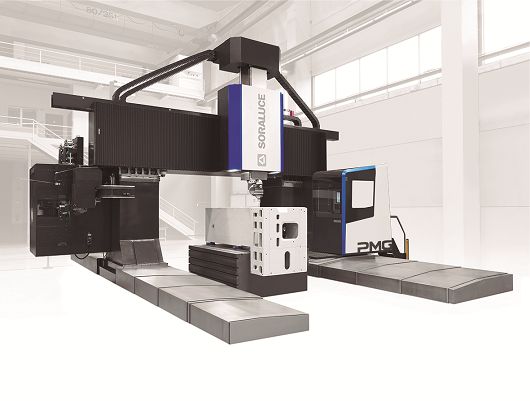 Nuova fresatrice a portale Gantry, modello PMG di SORALUCE ITALIA Nuova fresatrice a portale Gantry, modello PMG di SORALUCE ITALIA