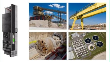 Azionamenti Control Techniques leggeri e di grande potenza Azionamenti Control Techniques leggeri e di grande potenza