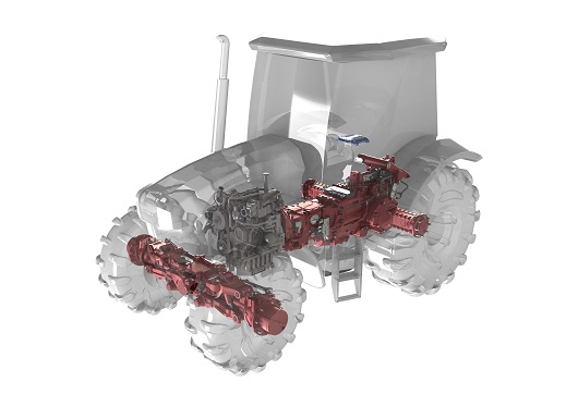 Modelli CAD 3D di componenti sviluppato da Carraro Group. Integrati con il PLM di PTC hanno consentito all’azienda italiana di velocizzare progettazione e processi di produzione.