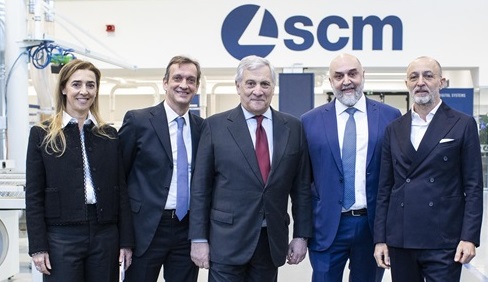 Visita in Scm Group del Vicepremier Antonio Tajani Visita in Scm Group del Vicepremier Antonio Tajani