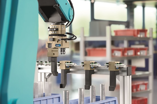 SCHUNK e il sistema di cambio robotizzato delle dita di presa per pinze