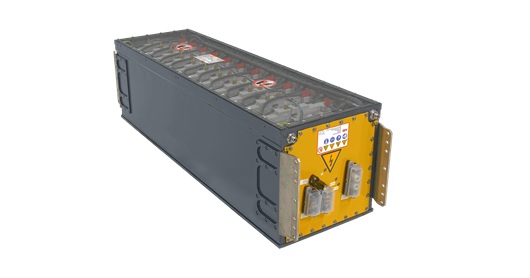 Pacco batteria ABB con celle LTO. Una tecnologia che offre una lunghissima durata operativa, oltre i 20.000 cicli di vita, tempi di ricarica ultraveloci ed elevata densit&agrave; di potenza.