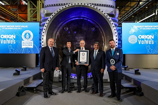 Orion Valves-Guinness World Record