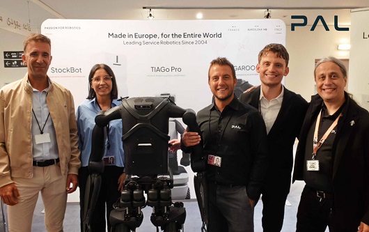 PAL Robotics ha sparecchiato la colazione al Parlamento europeo